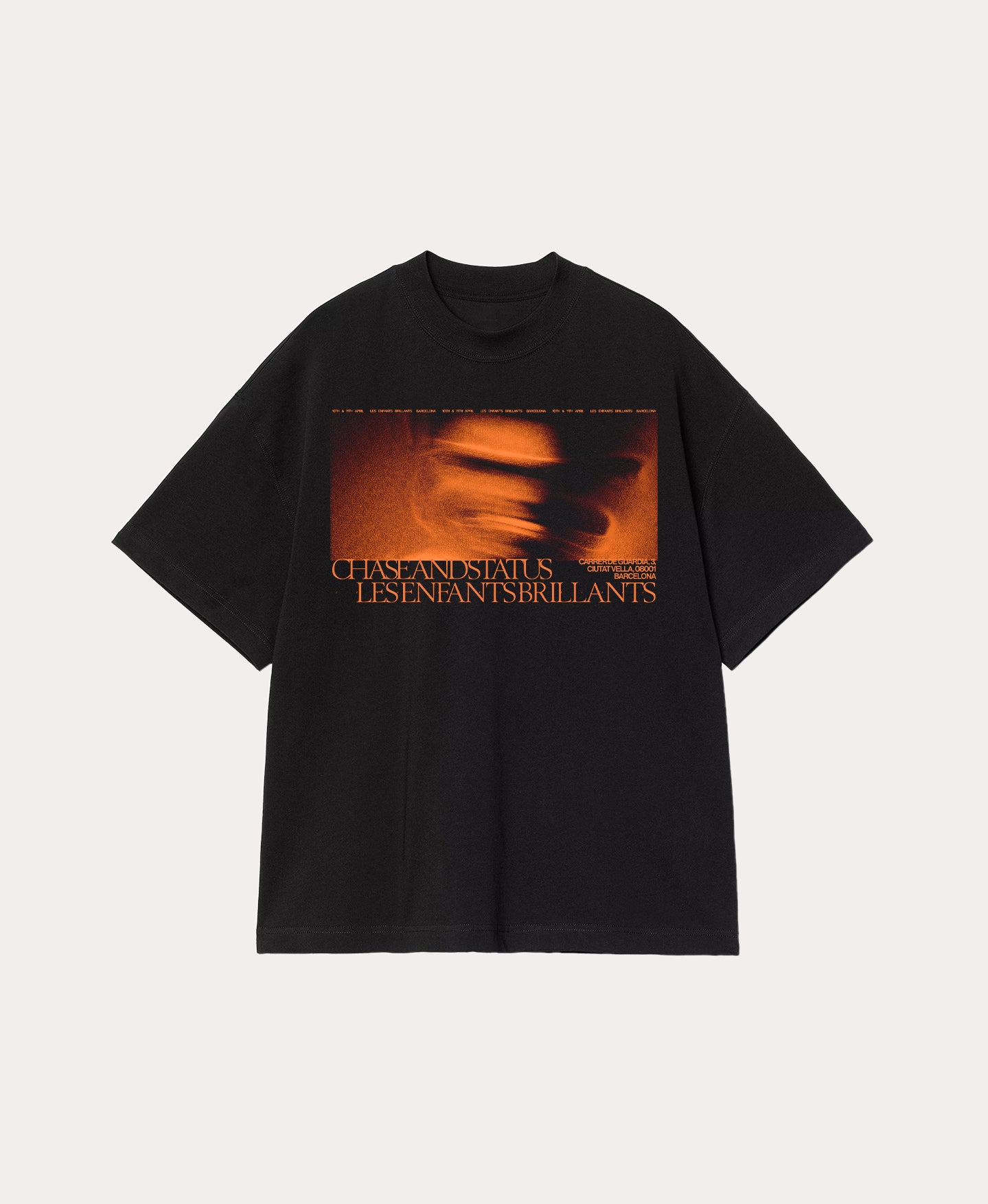 Les Enfants Barcelona Black T-Shirt
