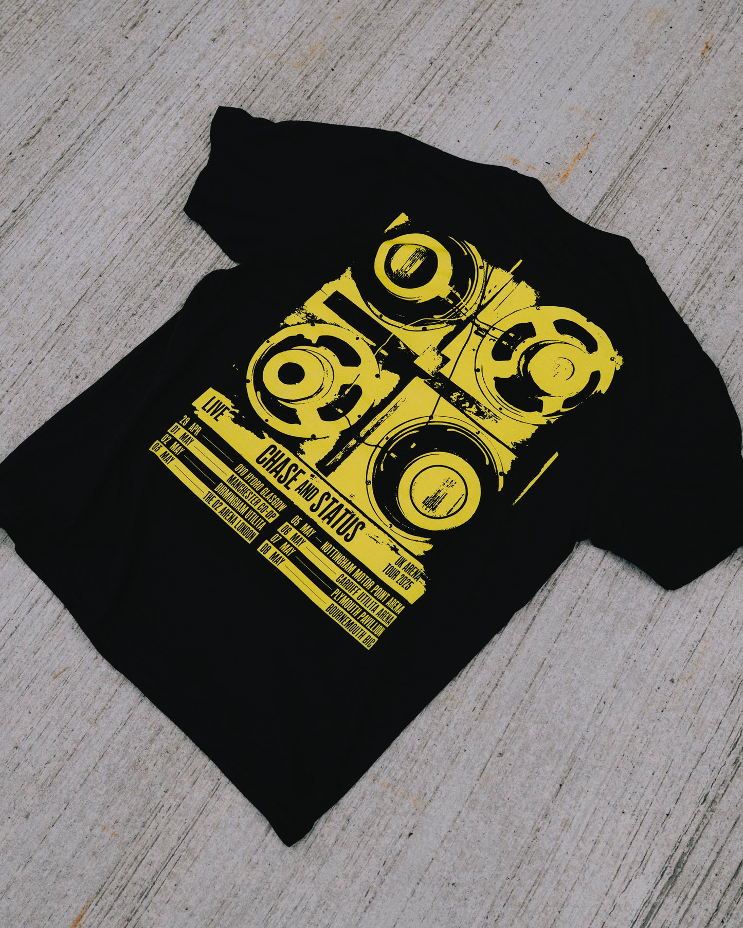 CHASE & STATUS 2025 Tour T-Shirt