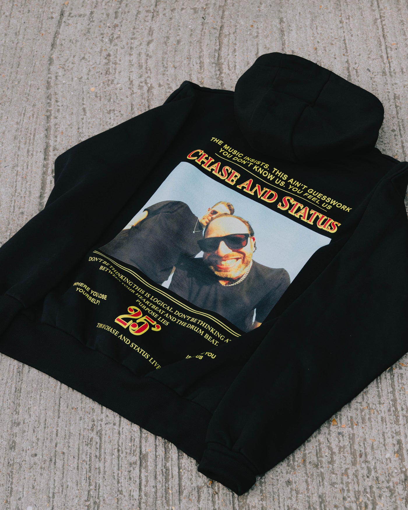 CHASE & STATUS 2025 Tour Hoodie