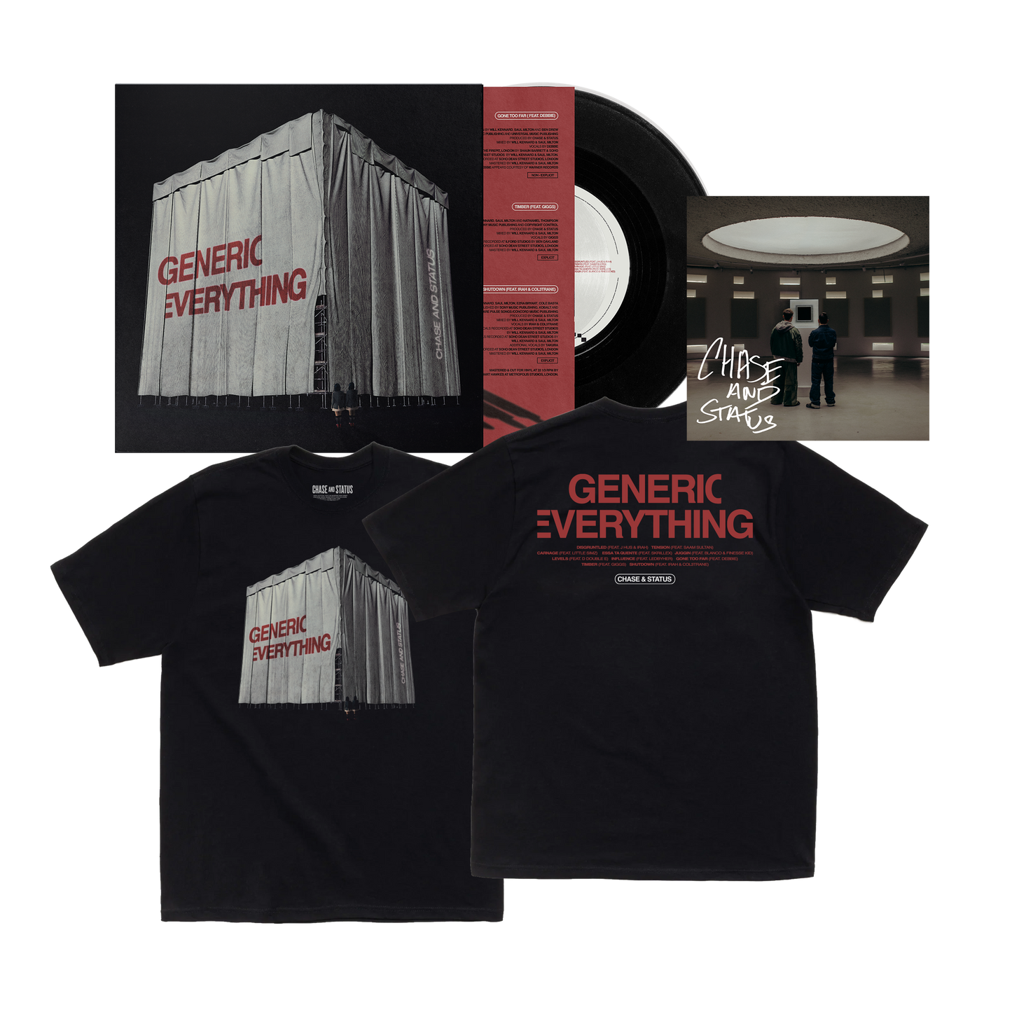 12" Vinyl + T-Shirt + Signed Artcard Bundle
