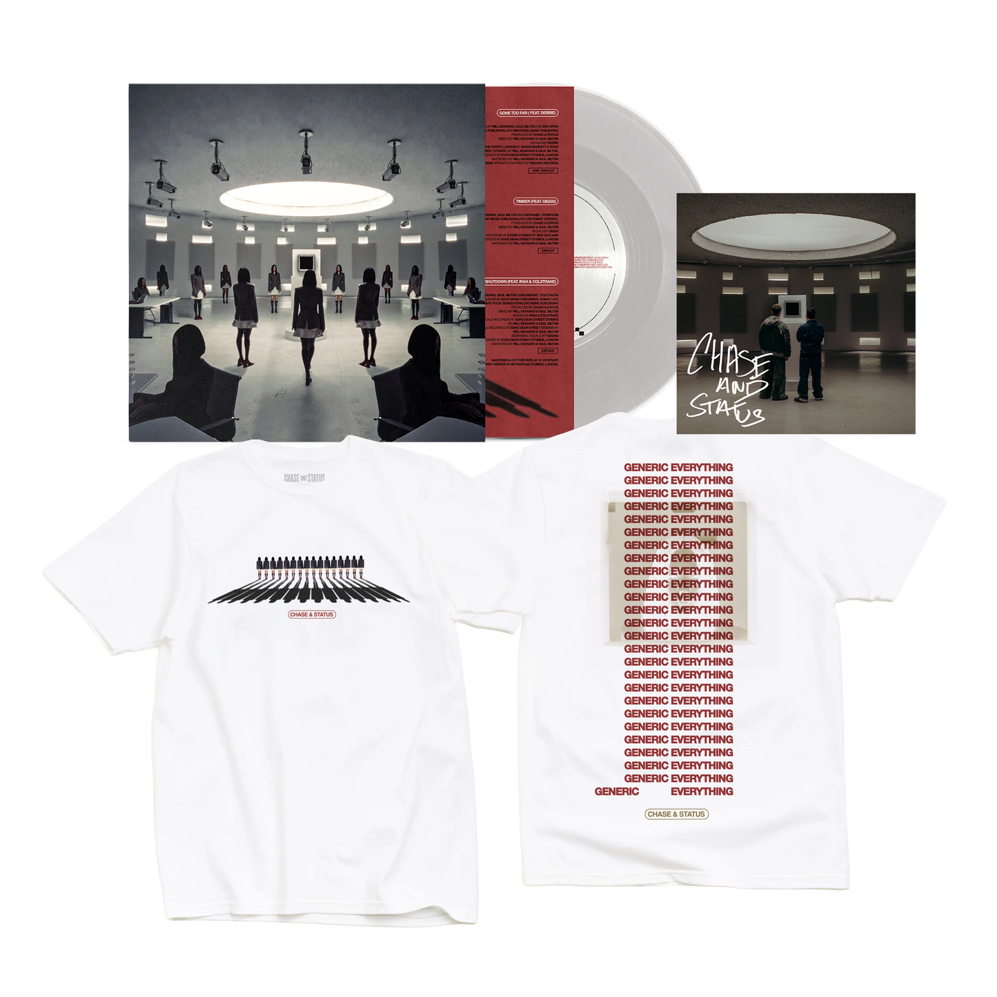 12" Vinyl + T-Shirt + Signed Artcard Bundle