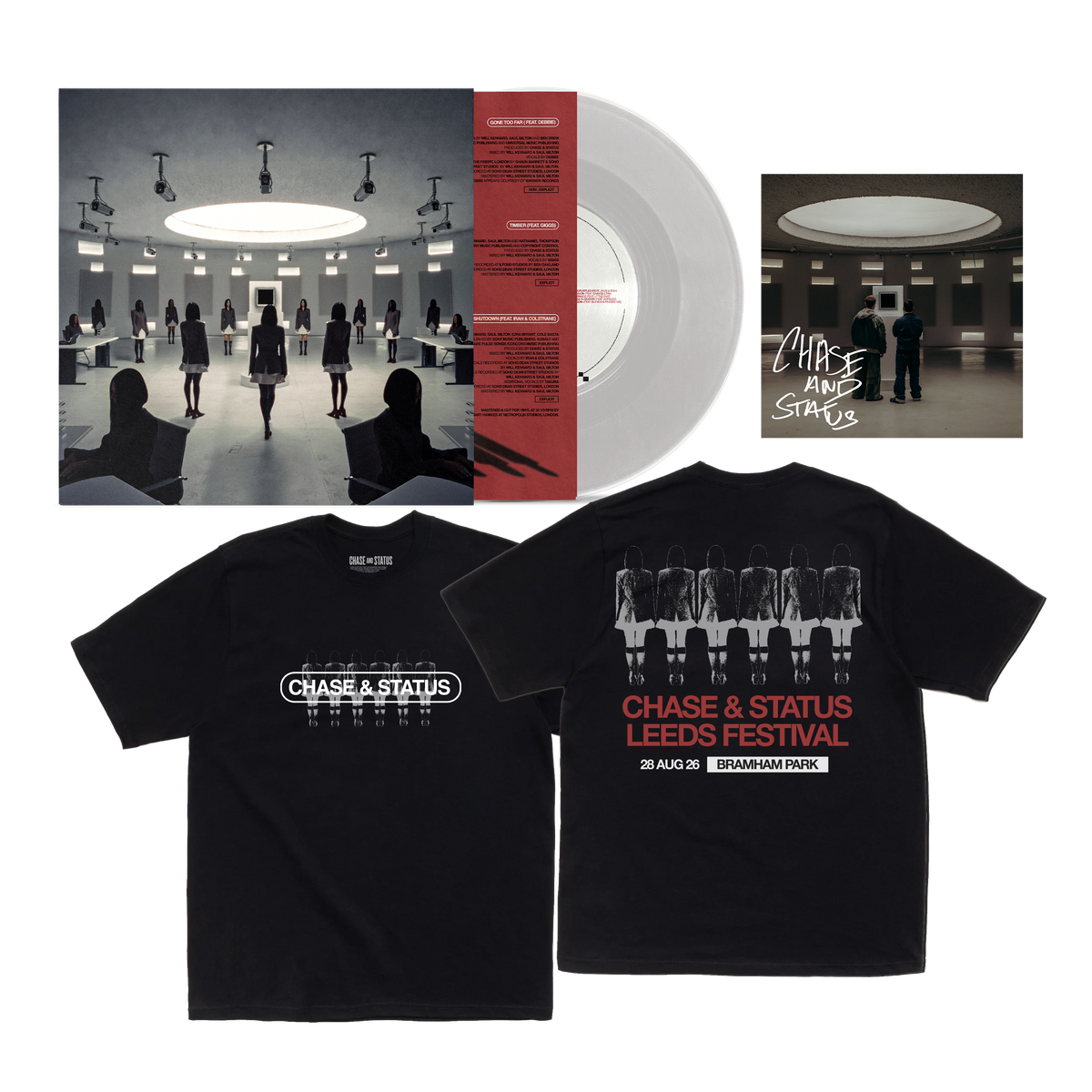 12" Vinyl + Leeds T-Shirt + Signed Artcard Bundle